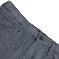 34 Heritage NWOT 5 Pocket Jean Cut Pants Size 38 US In Blue Melange Poly Blend