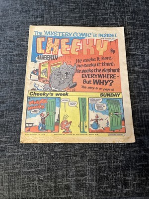 Cheeky Weekly Comic - 14 October 1978