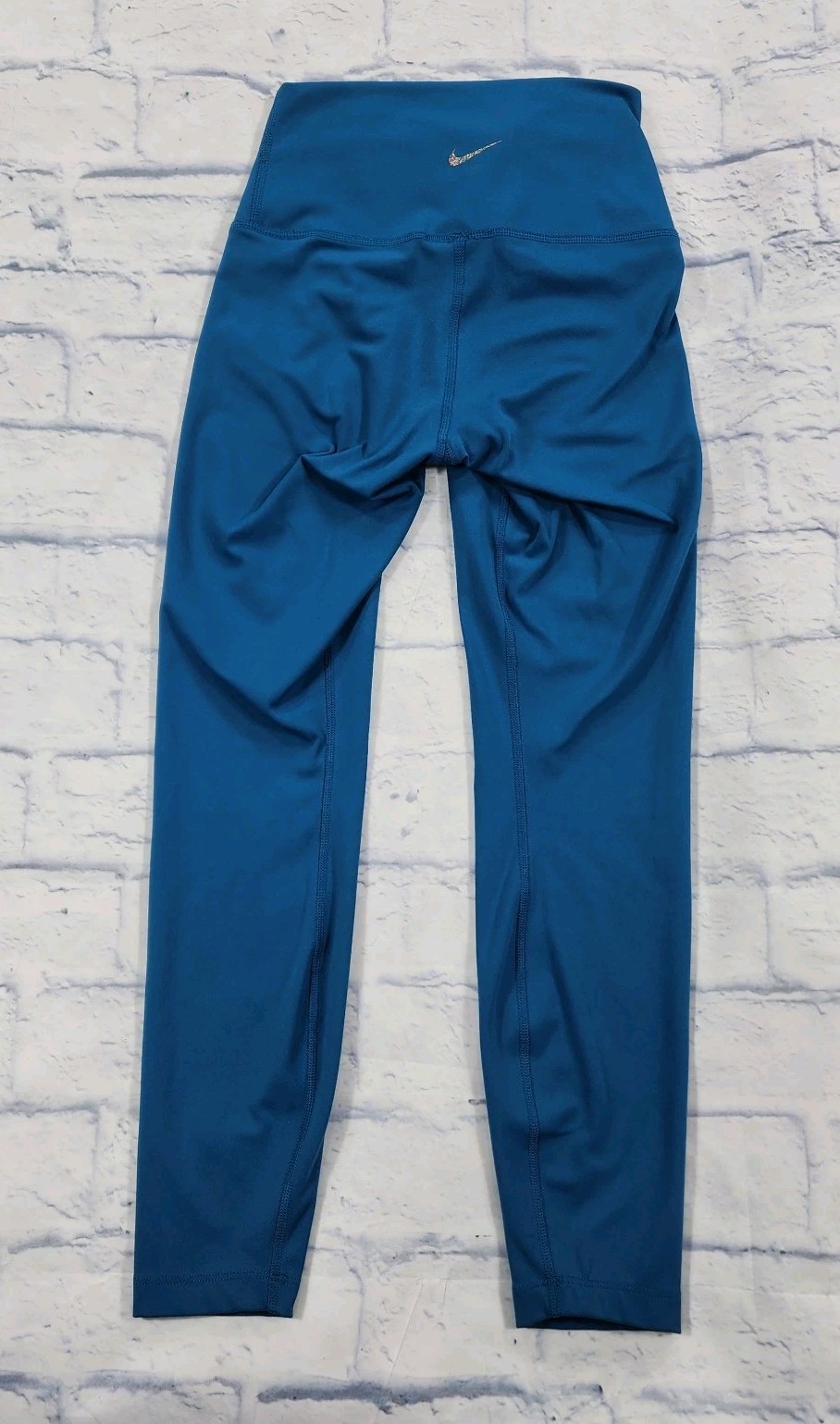 Nike Yoga Pants WOMENS SIZE S Green Dri-Fit 7/8 High Rise Tight Fit DM7023-404 thumbnail 11