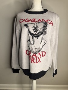 メンズ Casablanca grand prix sweater Mサイズ