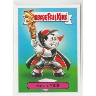 Nasty Nick #10 Garbage Pail Kids GPK All-Star baseball 2015 Series SP chase rare