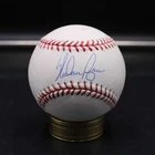 Nolan Ryan Signed Rawlings OML Baseball Rangers/Mets Autograph Steiner D14279