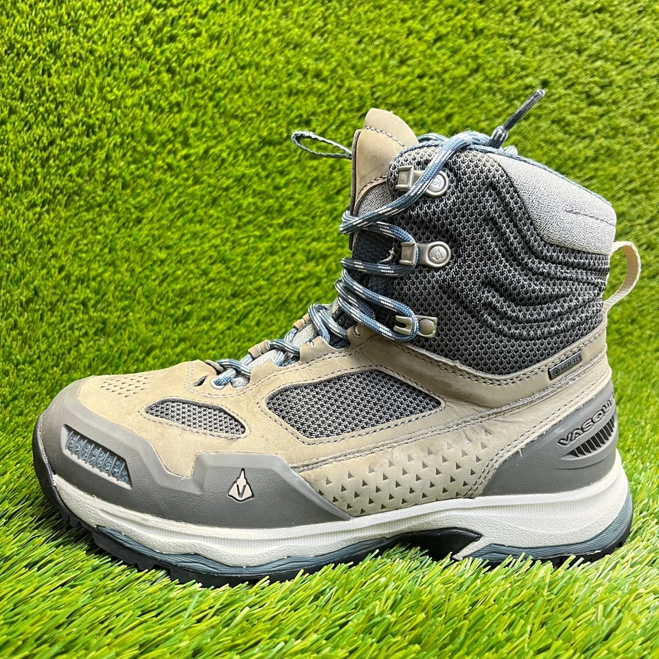 Vasque Breeze AT GTX Mujer Talla 8.5 Marrón Gris Exterior Impermeable Botas de Senderismo Foto 3 de 4