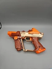 Tiger Electronics Orange Lazer Tag Team Ops Laser Gun Only 2004 Tested Working