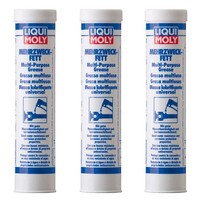 3X 400G Liqui Moly 3552 Mehrzweckfett Fett Schmierfett WäLzlagerfett