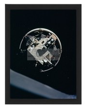 APOLLO 11 LUNAR MODULE DURING TRANSPOSITION AND DOCKING 8X10 FRAMED PHOTO