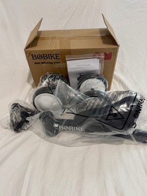 Bobike Baby Balance Bike Mini Toddler Walking Bicycle No Pedal Black Open Box