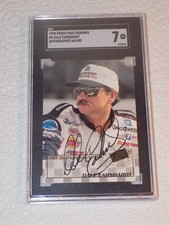 DALE EARNHARDT SR. SGC 7 NM 1998 PRESS PASS SIGNINGS  #68/402 (POPULATION 2)