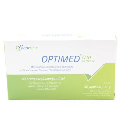 Optimed Q10 Aktiv Plus Kapseln 30St - PZN 14352139