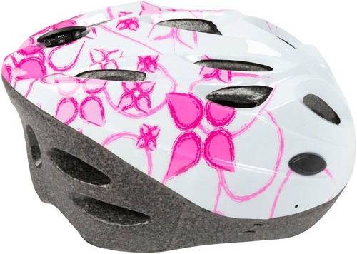 Casco bici ragazza imbottito regolabile taglia M 55-58 cm rosa On Bike - Imagen 6 de 10
