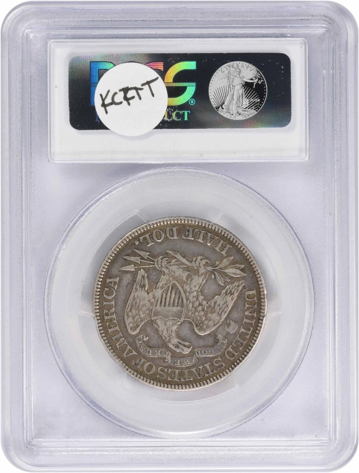 1881 Liberty Seated Half Dollar VF35 PCGS (CAC) - Image 2 of 4
