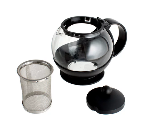 25 oz. Tempered Glass Tea Pot Infuser with Stainless Steel Basket - Picture 5 of 10