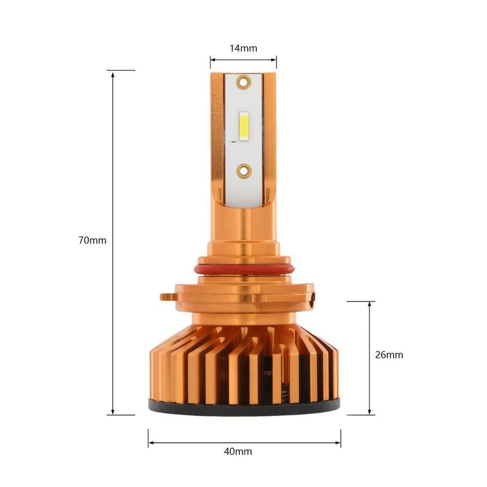 For Lexus RX300 1999-2003 - AUXBEAM LED Headlight Hi Lo Beam + Fog Light Bulbs - Image 4 of 4