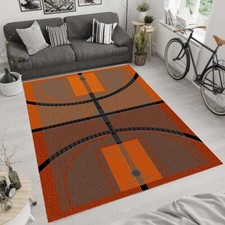 Basketball Rug,Basketball Court Rug,Boys Room Rug,Home Decor Rug,Kids Room Rug