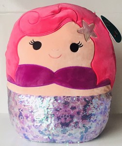 Squishmallows Viva The Mermaid 16â Plush Sequin Sparkle Doll Toy KellyToys | eBay