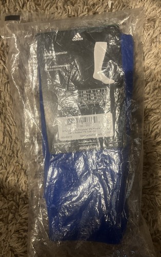 Adidas Soccer Metro Arch & Compression Sock - Men’s Medium Blue New - Picture 3 of 6