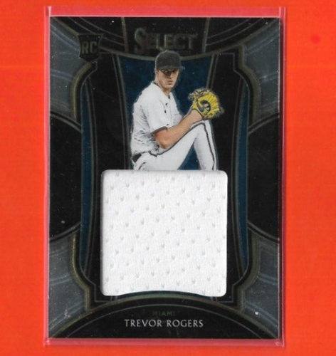 2021 Panini Select Rookie Jumbo Swatches Trevor Rogers #RJS-TR Rookie RC