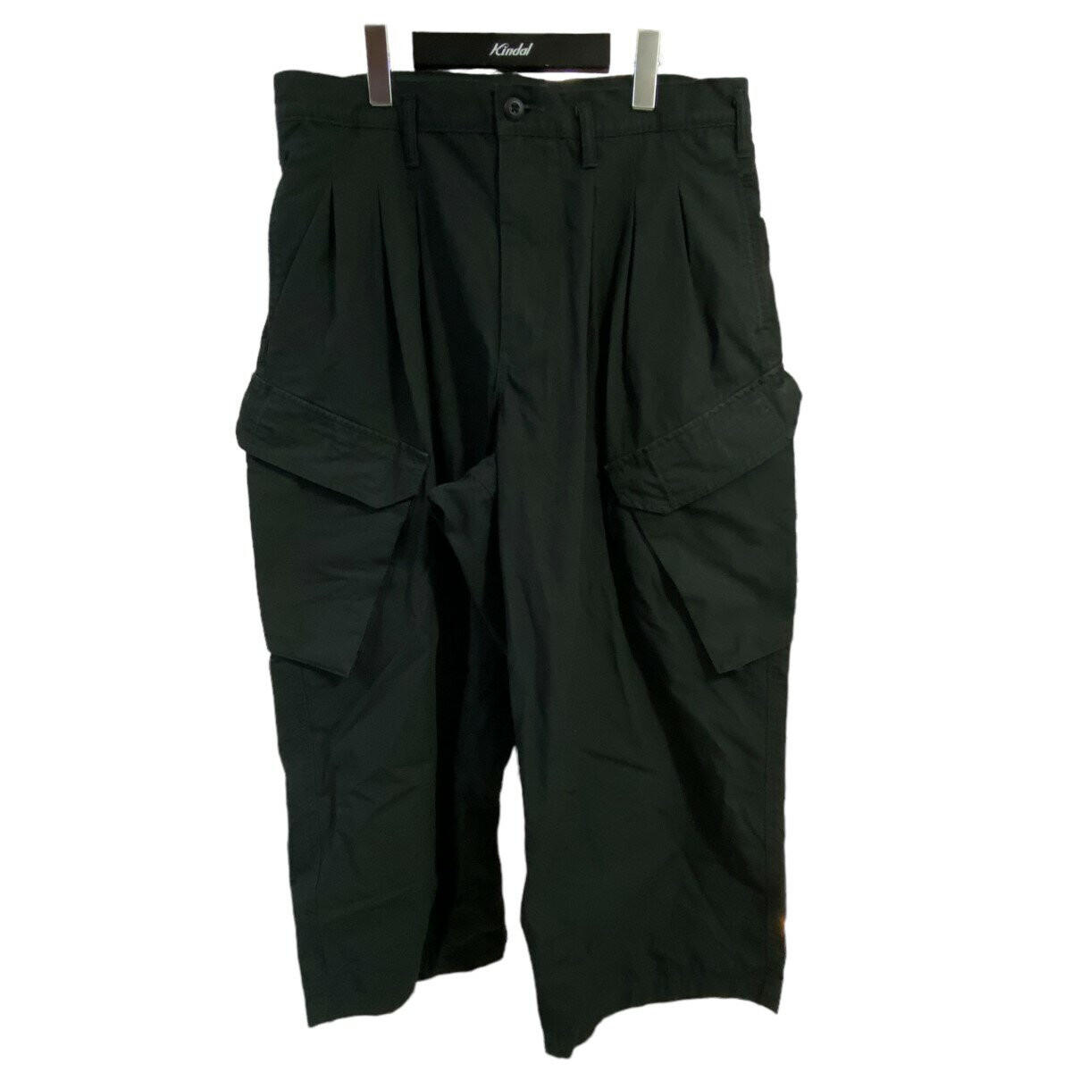BLACK Scandal Yohji Yamamoto RIPSTOP 12TACK PANT|ワーク BLACK Scandal Yohji Yamamoto RIPSTOP 12TACK PANT|ワーク