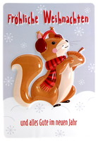 Karte Weihnachten 3D Weihnachtskarte GlüCkwunschkarte WeihnachtsgrüßE GrußKarte