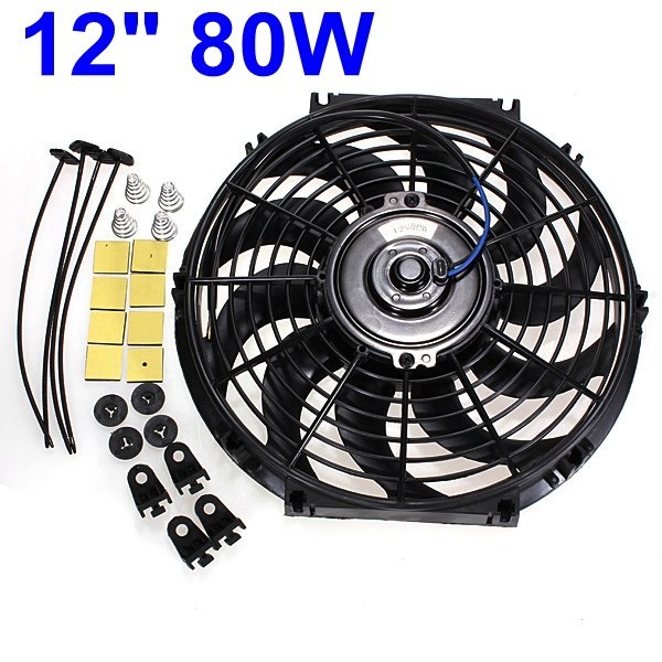 Ventola Radiatore Auto 12 Pollici Ultrasottile - Universale Per Auto E Caravan - Foto 10