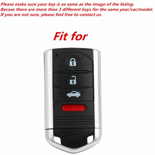 New Uncut Insert Emergency Smart Key Blank Blade for Acura ZDX ILX TL RDX - Picture 2 of 4