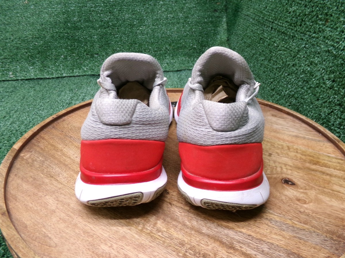 Nike Mens Free Trainer V7 OSU Ohio State Gray Running Shoes