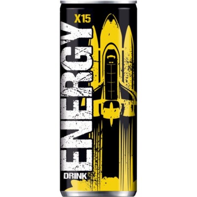 X15 Energy Drink 24x0.25L Dose Einweg-Pfand