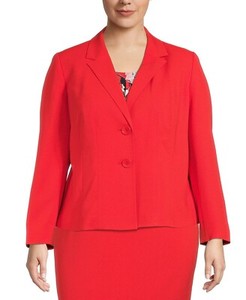 kasper red jacket