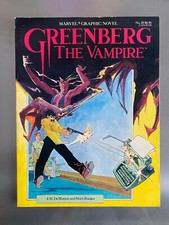 JM DeMatteis & Mark Badger  :  GREENBERG THE VAMPIRE -  Marvel GN #20 (1986)