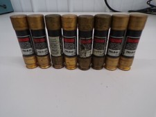 Bussmann Fusetron FRN-R-60 Amp Fuses 250V Class RK5 Lot of 8 a12