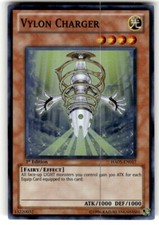 YuGiOh Card: Vylon Charger HA05-EN017 SUPER RARE 1st Edition! NM