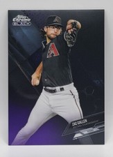 2021 Topps Chrome Baseball Black Purple Refractor Zac Gallen #19 /150