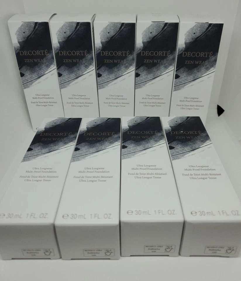 COSME DECORTE Zen Wear Multi-Proof Foundation 30ml Japan Choose your Color NIB - Image 4 of 4