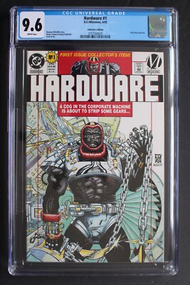 HARDWARE #1 1st Curt Metcalf, Reprise Alva 1993 DC Milestone Dakotaverse CGC 9.6