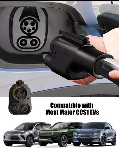 NACS to CCS1 Tesla Supercharger Adapter for Electric Vehicles Ford/ GM & More - Picture 4 of 12