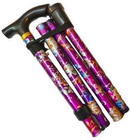 Walking Stick Cane Folding and Extendable Collapsible Adjustable Height