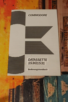 Commodore Datassette 1530/1531 Bedienungshandbuch C64 8-bit classic