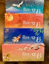 Holbein Irodori Artist Gouache Set of 12 Colors of Japan (15ml) Four Seasons