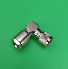  5 PCS Right Angle FME Male to MINI UHF Male Adapter - USA Seller