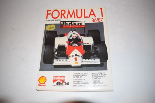 FORMULA 1 86/87 FRANCISCO SANTOS PROGRAM / MAGAZINE IN SPANISH (WBA28)