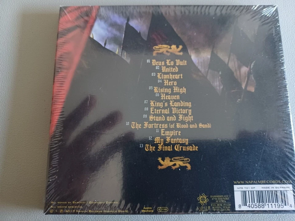 Serenity Lionheart CD - Bild 2 von 2