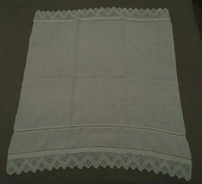 CORREDO CASA - UNCINETTO FATTO A MANO - ANTICO - 80 CM - 3 PEZZI