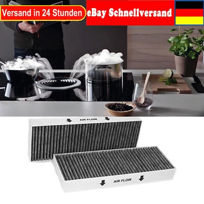 MARKENLOS 2x/4x Aktivkohlefilter Set: Aktivkohle Filter für Bora Basic | BHU BIU BFIU GP4U