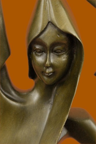 Hot Cast Genuine Bronze Real Aldo Vitaleh Nude Girl Museum Quality Statue Decor - Picture 6 of 9