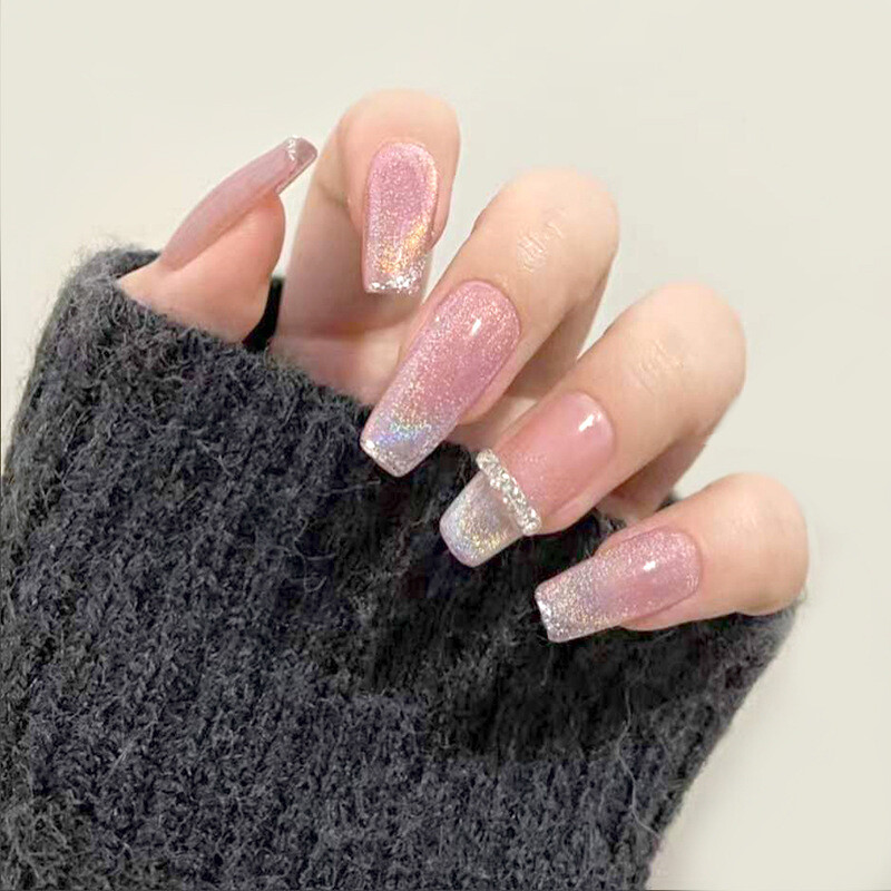 Rainbow Cat Eye Nail Polish Gel Soak Off Gel Laser Rainbow UV Gel Nail