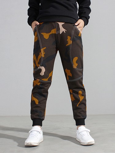 Kids Boys Sweatpants High Waist Trousers Cycling Pants Loose Sportswea Sports - Picture 44 of 52