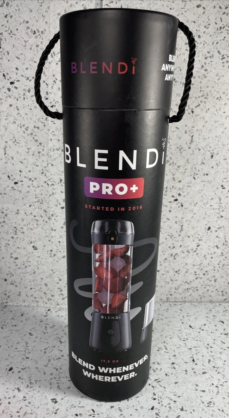 Blendi Pro+ 17.5 oz Portable Cordless USB Chargeable NIB Black