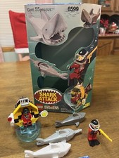 Lego Shark Attack 6599 Complete With Box and Instructions
