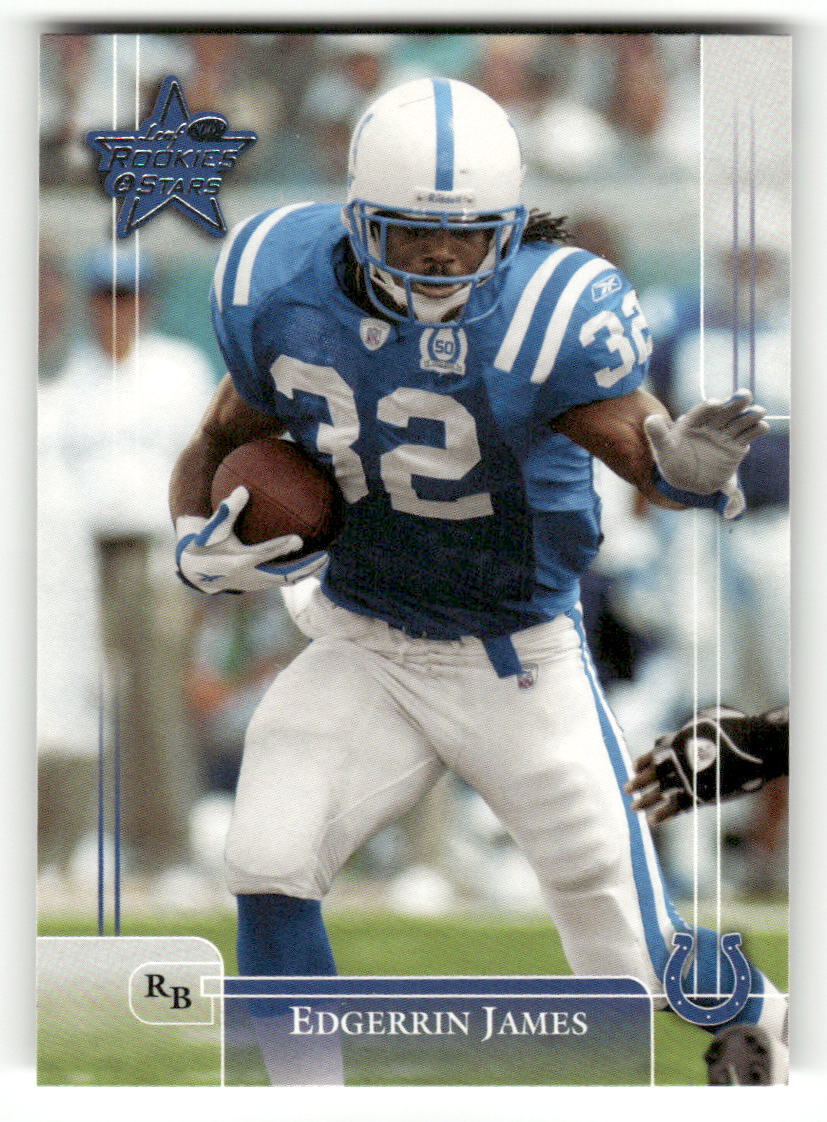 2002 Leaf Rookies & Stars #40 Edgerrin James Indianapolis Colts