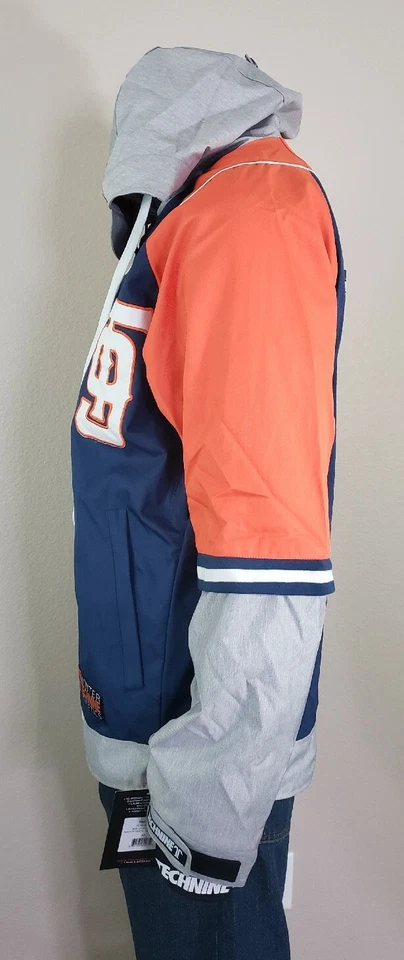 Chaqueta de snowboard Technine Big Leagues para hombre L azul marino/gris atlético/naranja Foto 4 de 4